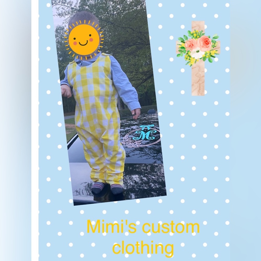 Custom baby outfit